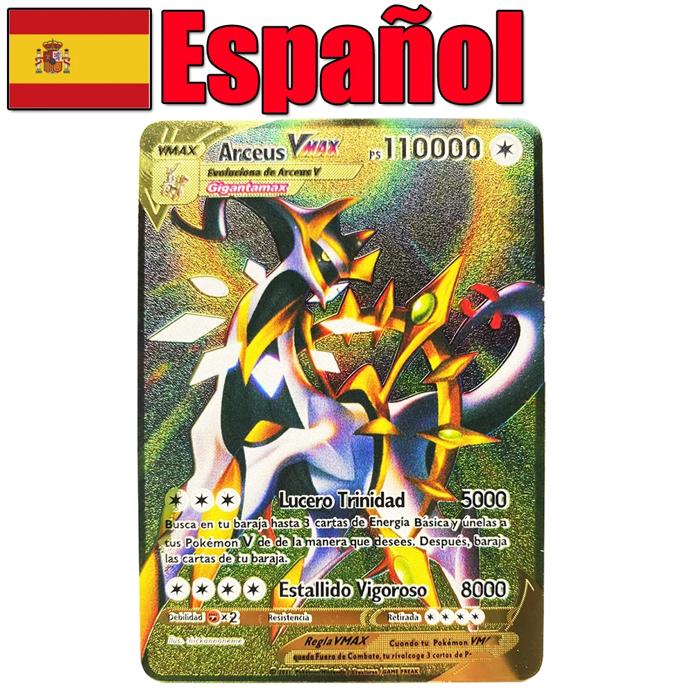 spanish pokemon cards Original Pokemon Card Pack in Spanish, 45 Common Cards + 1 Reverse Holo  Random : Amazon.com.be: Toys main image 0