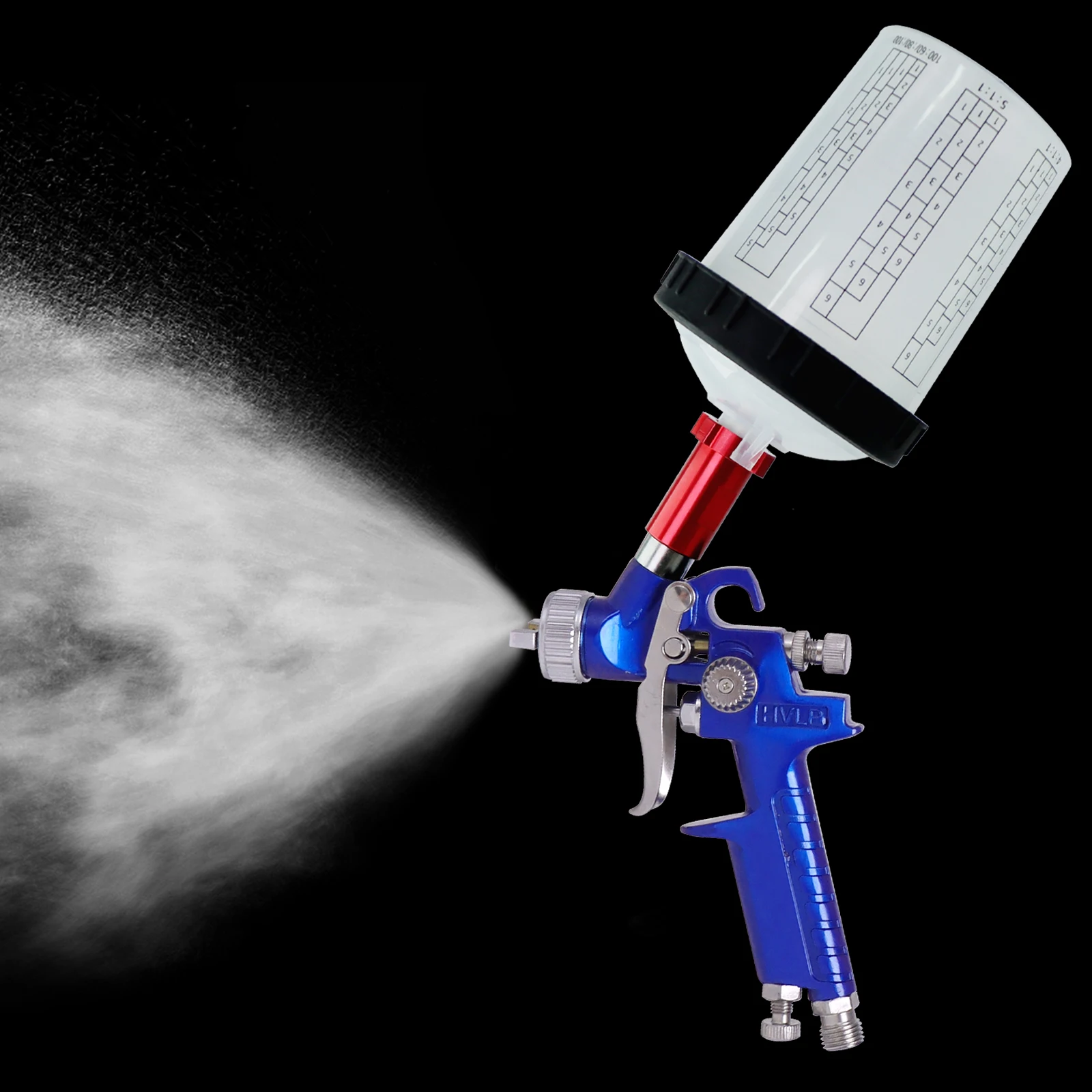 0.8mm/1.0mm Nozzle H-2000 Professional HVLP Mini Paint Spray Gun Airbrush for Painting Car Aerograph Pneumatic Gun 13 Mallzona Sa04b04e03744428b9ee85384e0012c29E 0.8mm/1.0mm Nozzle H-2000 Professional HVLP Mini Paint Spray Gun Airbrush for Painting Car Aerograph Pneumatic Gun Mallzona