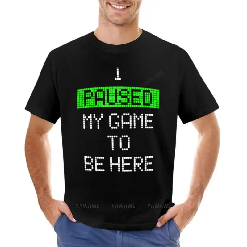 Cotton tshirt men I Paused My Game To Be Here T-Shirt t-shirts man vintage t shirt t shirts men brand tees
Cotton tshirt men I Paused My Game To Be Here T-Shirt t-shirts man vintage t shirt t shirts men brand tees