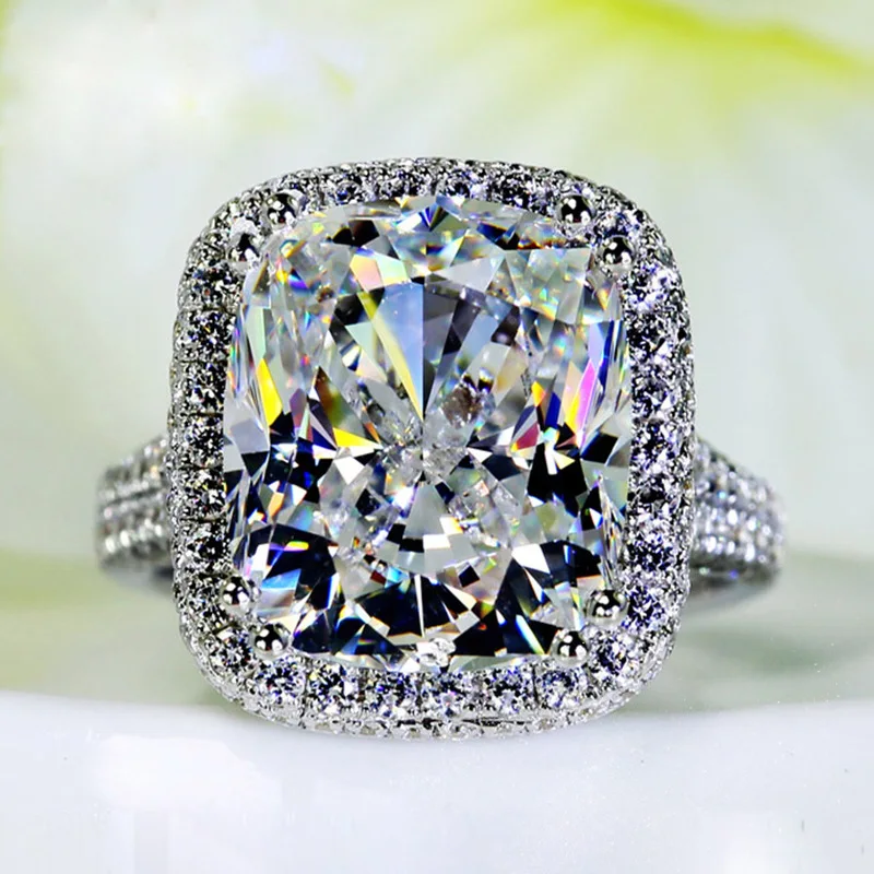 DIWENFU Genuine 925 Sterling Silver Ring for Women Anillos De Bizuteria Wedding Bands 3AAA Cubic Zircon Jewelry Ring Box Anel
DIWENFU Genuine 925 Sterling Silver Ring for Women Anillos De Bizuteria Wedding Bands 3AAA Cubic Zircon Jewelry Ring Box Anel