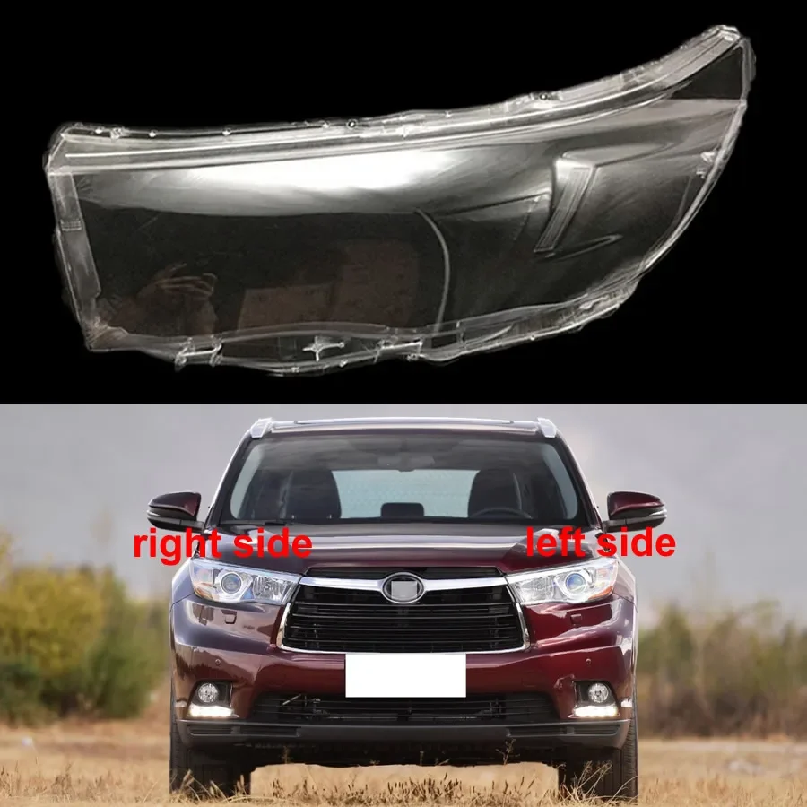 For Toyota Highlander 2015 2016 2017 Headlight Cover Shade Headlamp Shell Transparent Lampshade Case Lens Plexiglass
For Toyota Highlander 2015 2016 2017 Headlight Cover Shade Headlamp Shell Transparent Lampshade Case Lens Plexiglass