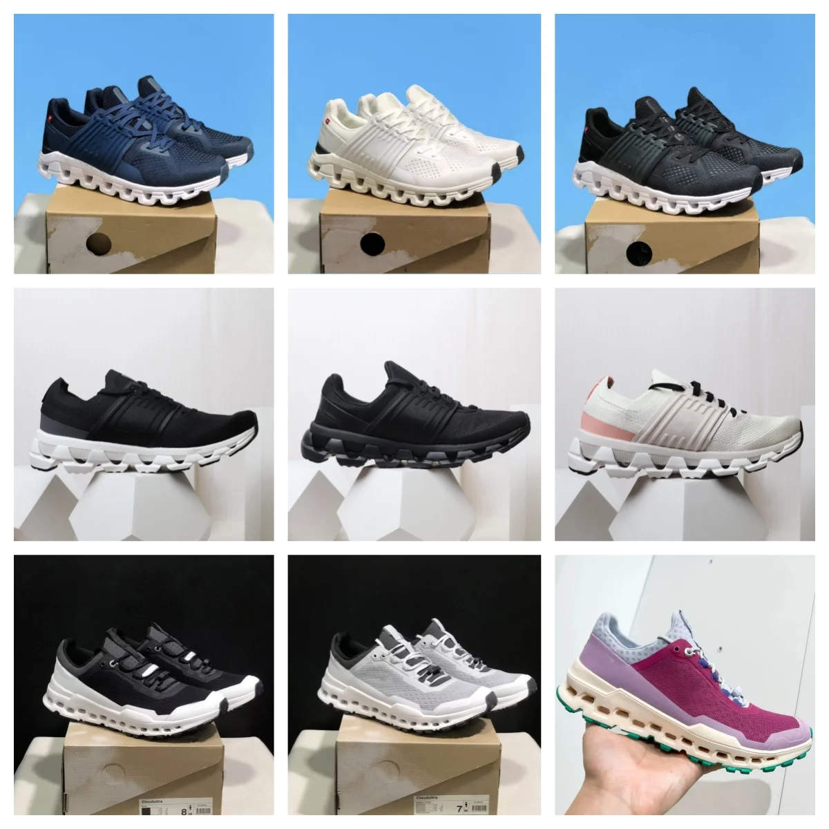 

Original Running Shoes Men Women Walking Breathable Woman Tennis Runner Shoe Outdoor Cloud Sports Comfortable Casual Sneakers On