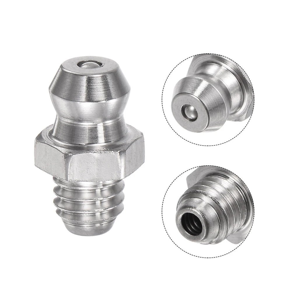 10Pcs Grease Nipple Grease Inlet Hex Width High Hardness Long Service Life Material Overall Height Anti-oil Leakage
10Pcs Grease Nipple Grease Inlet Hex Width High Hardness Long Service Life Material Overall Height Anti-oil Leakage