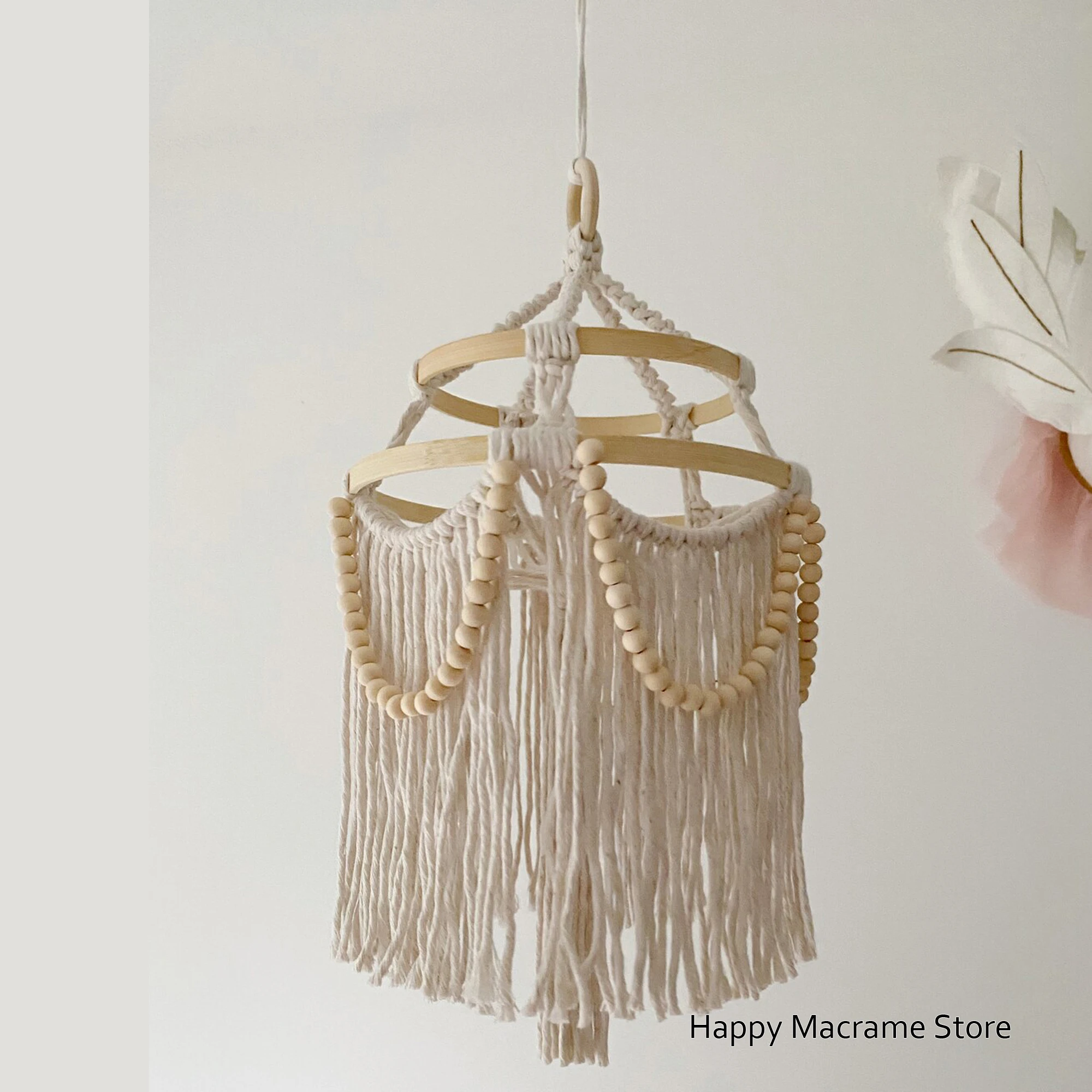 Decorative Handmade Bohemian Macrame Lamps Chandeliers Bohemian Handmade Lampshade Boho Mobile Nursery Decor
Decorative Handmade Bohemian Macrame Lamps Chandeliers Bohemian Handmade Lampshade Boho Mobile Nursery Decor