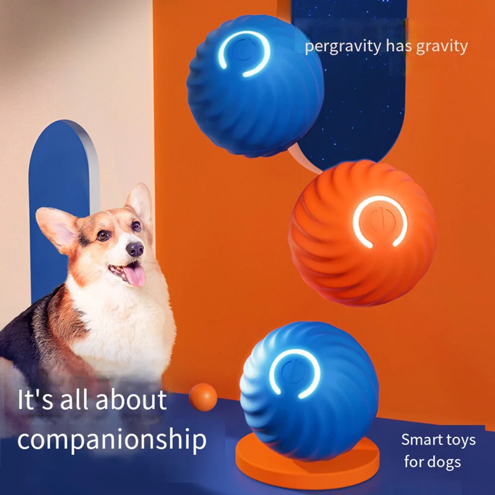 

Gravitational Jump Ball Dog Toy Bite Resistant Ball Automatic Teasing Dog God Tool Self Hi Relief Pet Electric Cat Toy