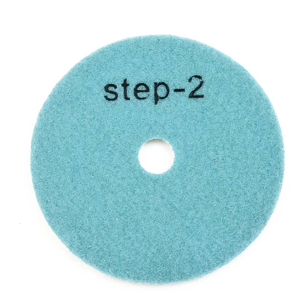 3PCS 4 Inch 100mm Dry/Wet Polishing Pad Type Flexible Diamond 3 Step Polishing Pads For Granite Marble Stone Sanding Disc
3PCS 4 Inch 100mm Dry/Wet Polishing Pad Type Flexible Diamond 3 Step Polishing Pads For Granite Marble Stone Sanding Disc