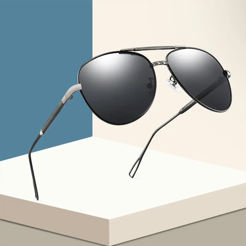 

Polarized Sunglasses Mens Transition Lens Driving polarization Sun Glasses for Men Male Driver Fashion Pilot Goggles UV400