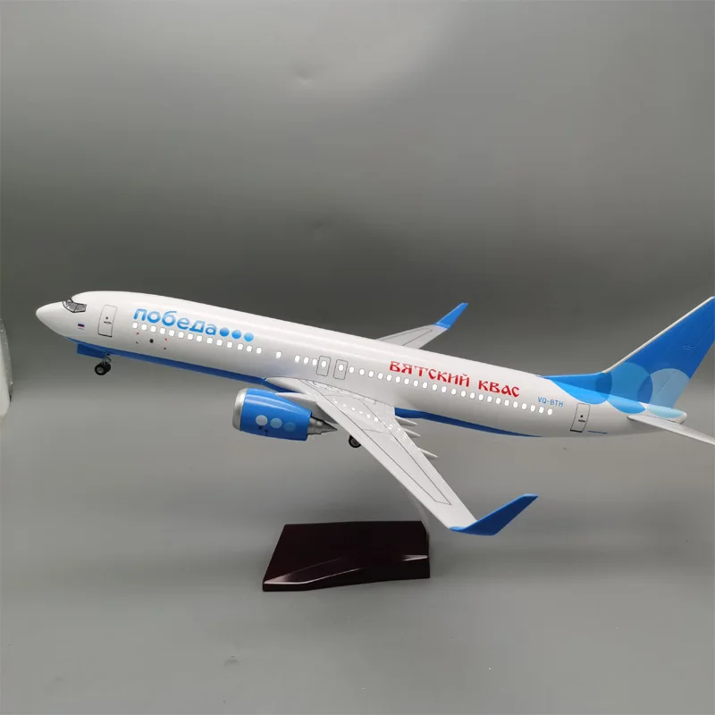 1:85 Scale Model 47cm Russian Victory Airlines Boeing 737 Airplane Airways With Light Diecast Resin Aircraft Collection Display
1:85 Scale Model 47cm Russian Victory Airlines Boeing 737 Airplane Airways With Light Diecast Resin Aircraft Collection Display
