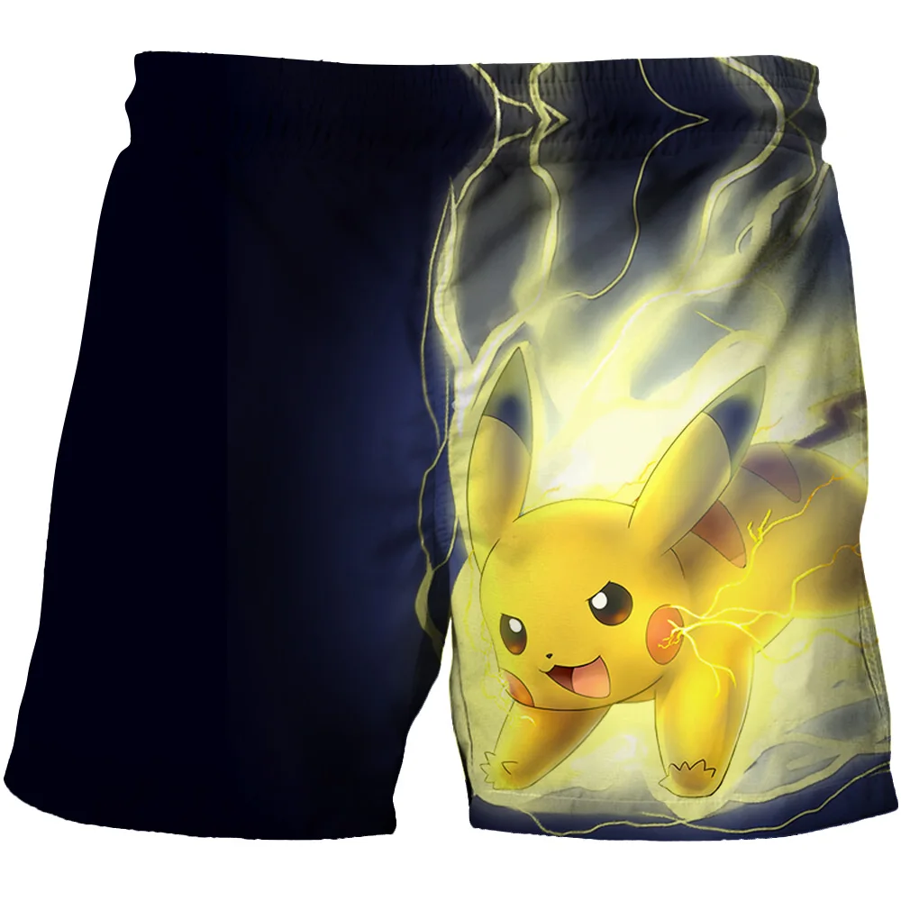 Children's casual cartoon shorts cute Pikachu print boys' elastic beach half-pants summer quick drying kids' comfortable wear
Children's casual cartoon shorts cute Pikachu print boys' elastic beach half-pants summer quick drying kids' comfortable wear