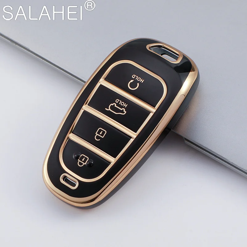 4/5/7 Buttons TPU Car Remote Key Fob Case Cover Shell For Hyundai Santa Fe Tucson 2022 NEXO NX4 Atos Solaris Prime 2021 Keychain
4/5/7 Buttons TPU Car Remote Key Fob Case Cover Shell For Hyundai Santa Fe Tucson 2022 NEXO NX4 Atos Solaris Prime 2021 Keychain