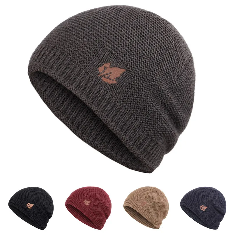 Winter Maple Leaf Hat Men's Knitted Wool Beanies Men Hip-Hop Cap Caps Skullies Hats For Women Skullies Bonnet Unisex Cap
Winter Maple Leaf Hat Men's Knitted Wool Beanies Men Hip-Hop Cap Caps Skullies Hats For Women Skullies Bonnet Unisex Cap