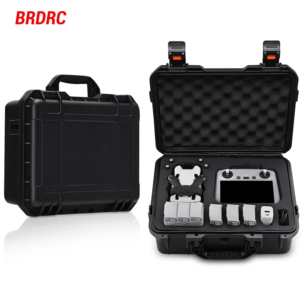Waterproof Case Hard Box for DJI Mini 4 Pro Hard Shell RC 2/RC-N2 Remote Controller Portable Bag Handbag Carrying Accessories
Waterproof Case Hard Box for DJI Mini 4 Pro Hard Shell RC 2/RC-N2 Remote Controller Portable Bag Handbag Carrying Accessories