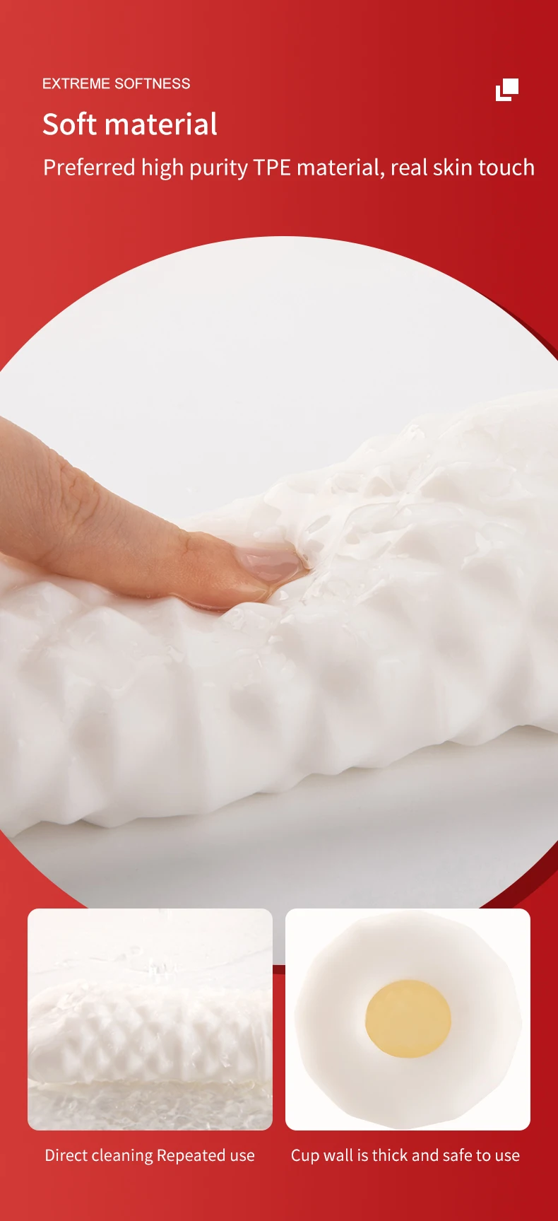 Pocket Pussy Onahole Artificial Vagina Sleeve Male Masturbator Handjob Penis Massager Sex Toys for Men TPE 18+ Adult Supplies Pocket Pussy Onahole Artificial Vagina Sleeve Male Masturbator Handjob Penis Massager Sex Toys for Men TPE 18+ Adult Supplies