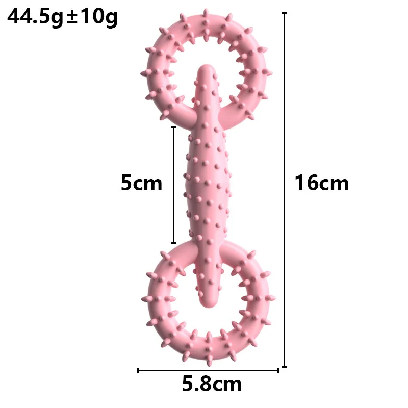 New TPR Pet Toy Pull Ring Dog Chewing Toy Pet Biting Toy Teeth Grinding Stick Interactive Dog Toy
New TPR Pet Toy Pull Ring Dog Chewing Toy Pet Biting Toy Teeth Grinding Stick Interactive Dog Toy