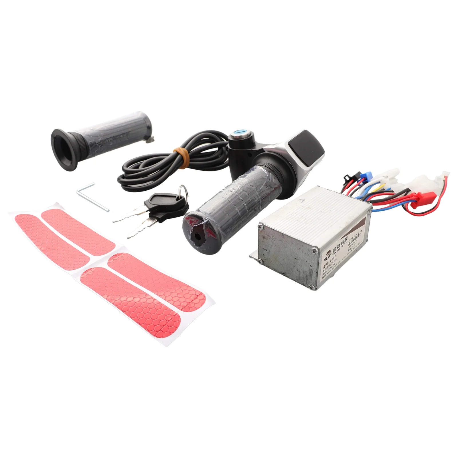 For Electric Scooter EBike Controller&Throttle Grip 24-48V 250W-1000W Brushed Controller Steel Throttle Portable
For Electric Scooter EBike Controller&Throttle Grip 24-48V 250W-1000W Brushed Controller Steel Throttle Portable