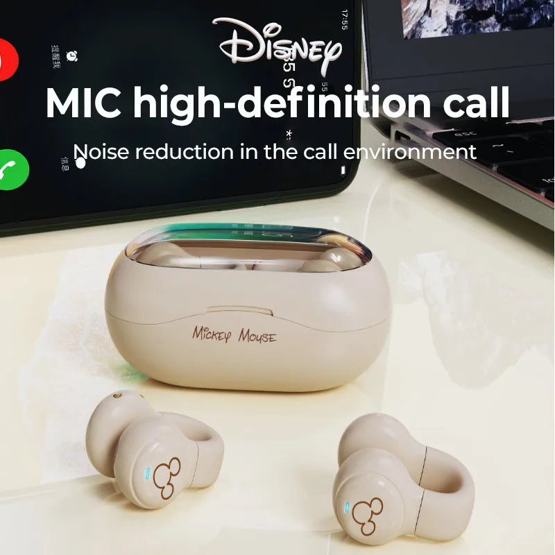 Original Disney DN12 Bluetooth 5.3 Noise Cancelling Headset Simple Design Earphones Lightweight Sports Headphones With Mic Original Disney DN12 Bluetooth 5.3 Noise Cancelling Headset Simple Design Earphones Lightweight Sports Headphones With Mic