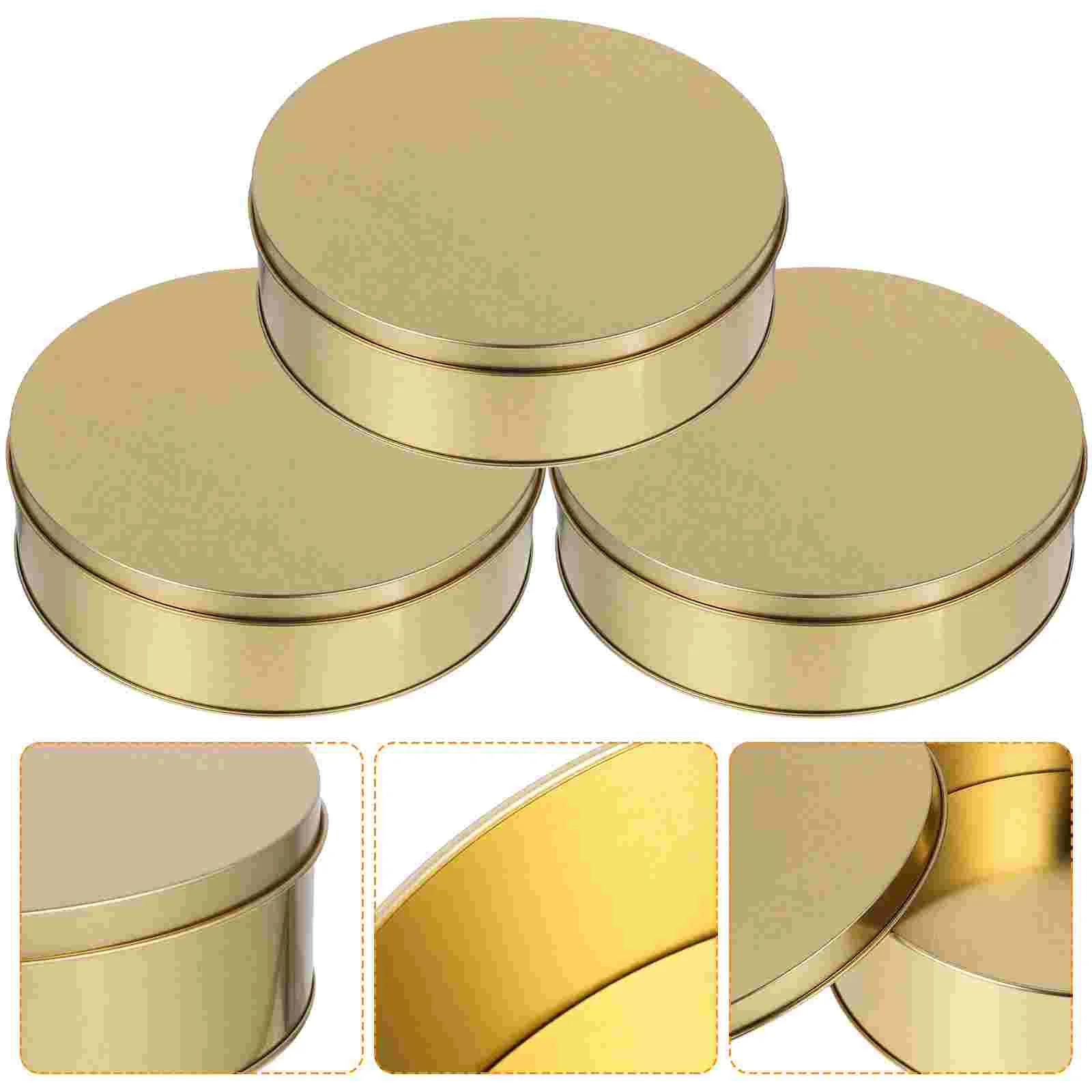 3 Pcs Cookie Boxes Tinplate Can Be Put into The Oven Cake Iron 65 Inch Candy Biscuit Packaging Sweet Container Nougat With Lid
3 Pcs Cookie Boxes Tinplate Can Be Put into The Oven Cake Iron 65 Inch Candy Biscuit Packaging Sweet Container Nougat With Lid