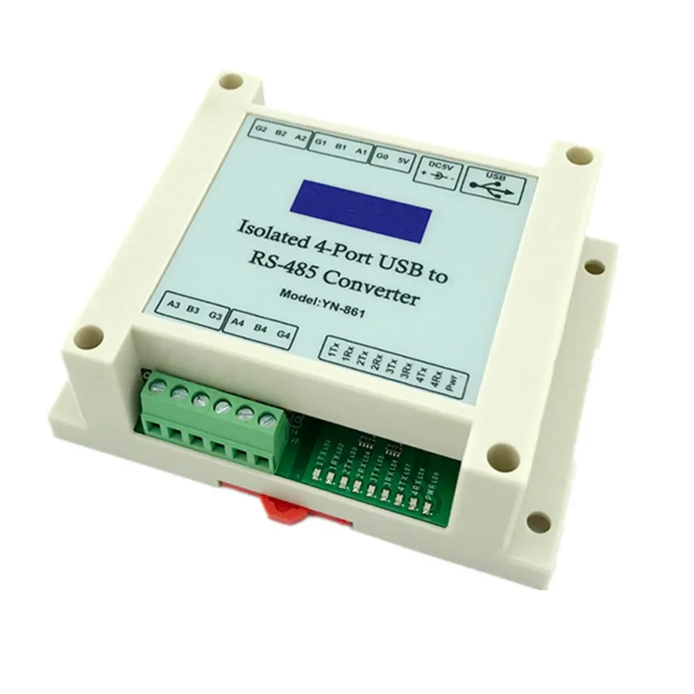 YN-861 изолированный USB в 4-портовый RS485 четырехсторонний 485 в USB COM-порт, промышленный класс, UT-861 YN861
YN-861 изолированный USB в 4-портовый RS485 четырехсторонний 485 в USB COM-порт, промышленный класс, UT-861 YN861