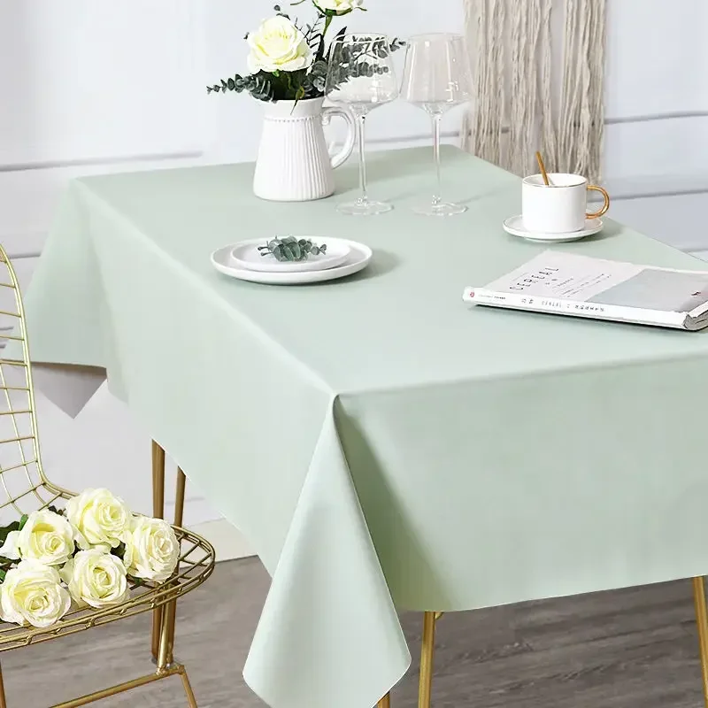 

Washable Tablecloth for Wedding Home Party Dining Banquet Decoration Flax Fabric Table Cloth Linen Cotton Table Cover