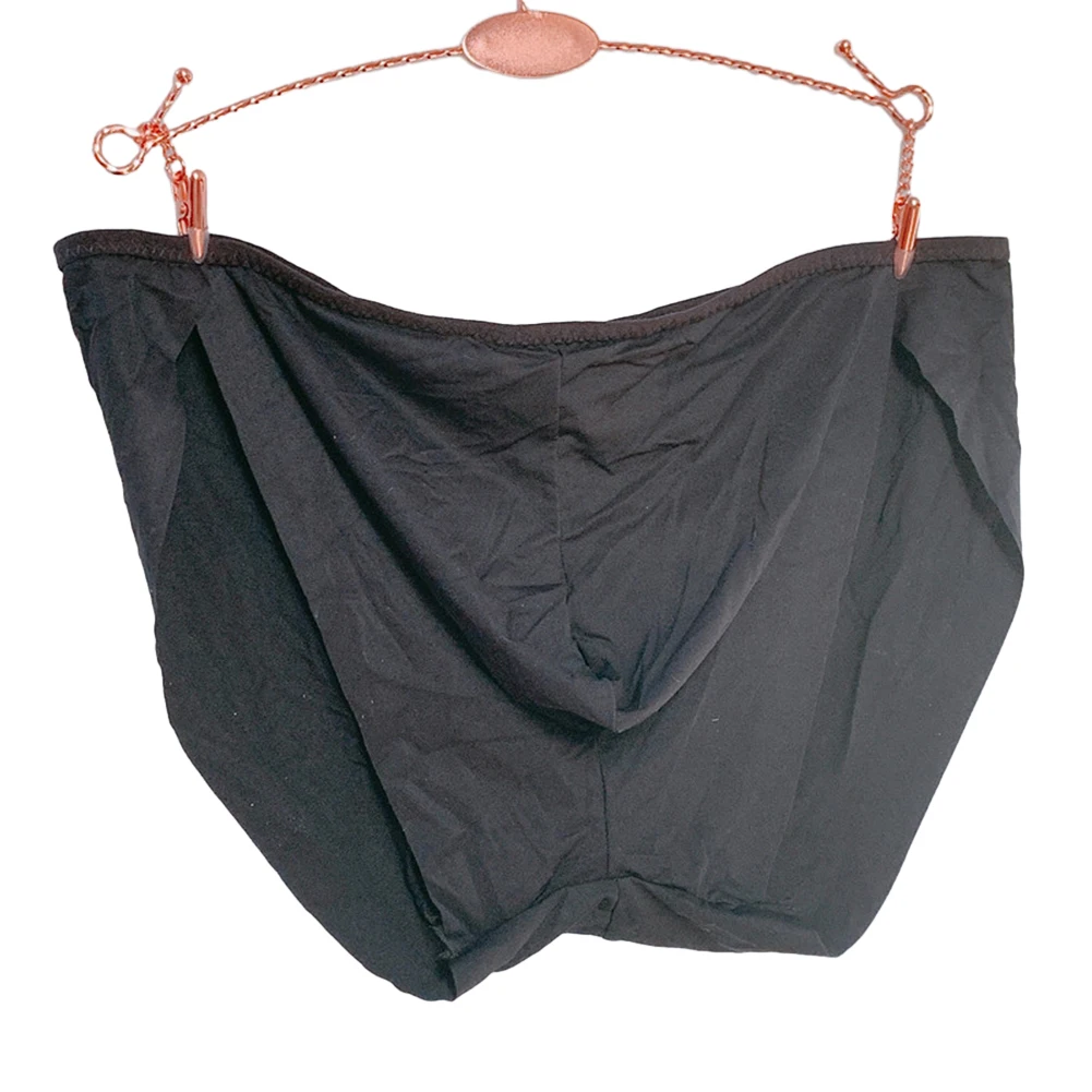 

Men Low-Rise Underwear Sexy U Convex Underpants Ice Silk Briefs Breathable Peni Big Bulge Pouch Boxer Knickers