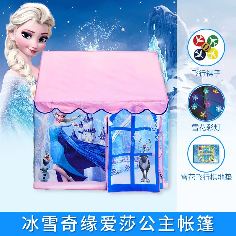 

Disney Kids frozen Tent Elsa Princess Play Dollhouse Birthday Christmas Gift