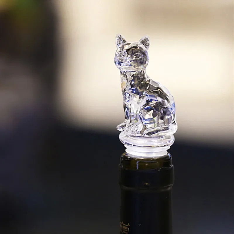 

Animal Wine Bottle Stopper Champagne Silicone Cap Cute Cat Dog Seal Cover Lid Bar Accessories Home Bars