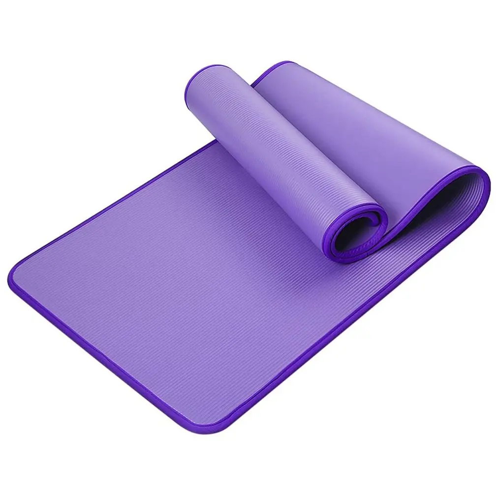 

Коврик для йоги Nbr, нескользящий утолщенный коврик для фитнеса, влагопоглощающий пот, водонепроницаемый спортивный коврик, для тренировок, пилатеса, гимнастики