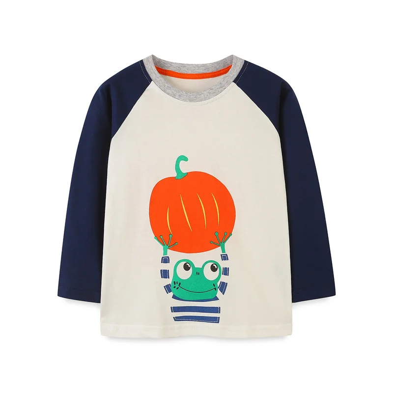 Jumping Meters 2-7T Halloween Boys Girls T Shirts Pumpkin Print Autumn Spring Cotton Children's Clothing Long Sleeve Baby Shirts
Jumping Meters 2-7T Halloween Boys Girls T Shirts Pumpkin Print Autumn Spring Cotton Children's Clothing Long Sleeve Baby Shirts