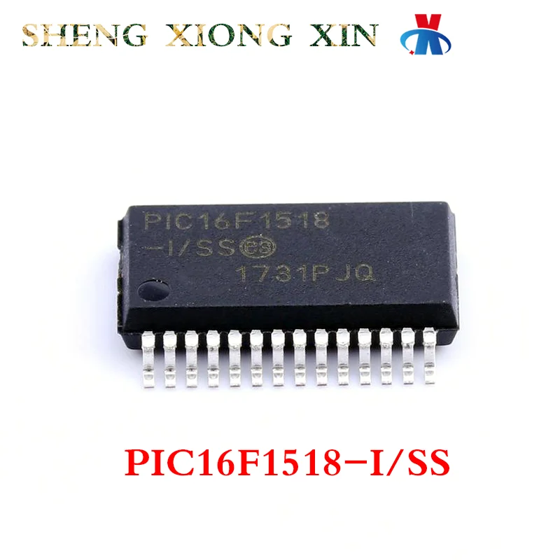 

5pcs/Lot 100% New PIC16F1518-I/SS SSOP-28 8-bit Microcontroller -MCU PIC16F1518 Integrated Circuit