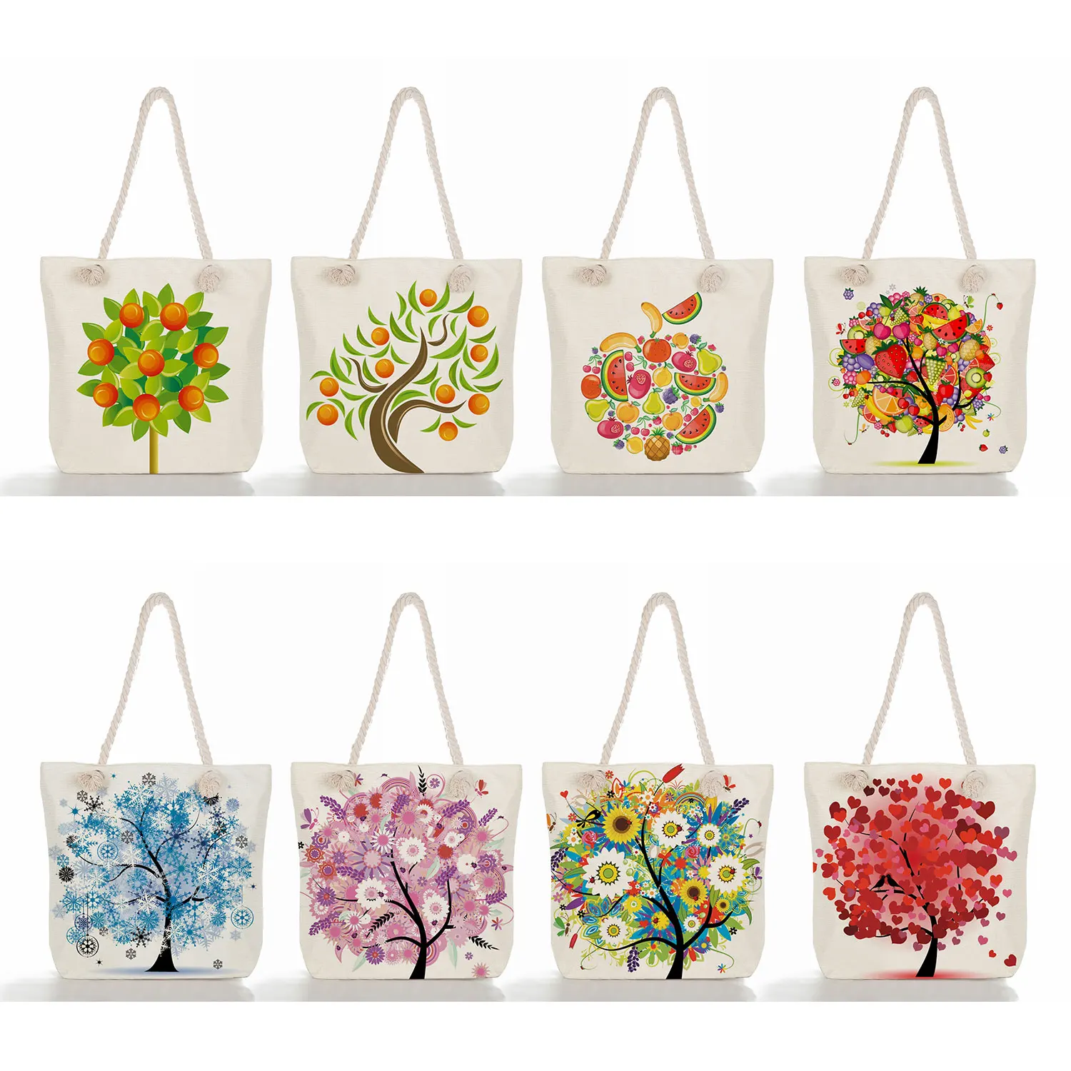 Causal Linen Beach Tote Bags Flower Tree Printed Handbags For Women Orchard Eco Reusable Shoulder Shopping Bags For Groceries
Causal Linen Beach Tote Bags Flower Tree Printed Handbags For Women Orchard Eco Reusable Shoulder Shopping Bags For Groceries