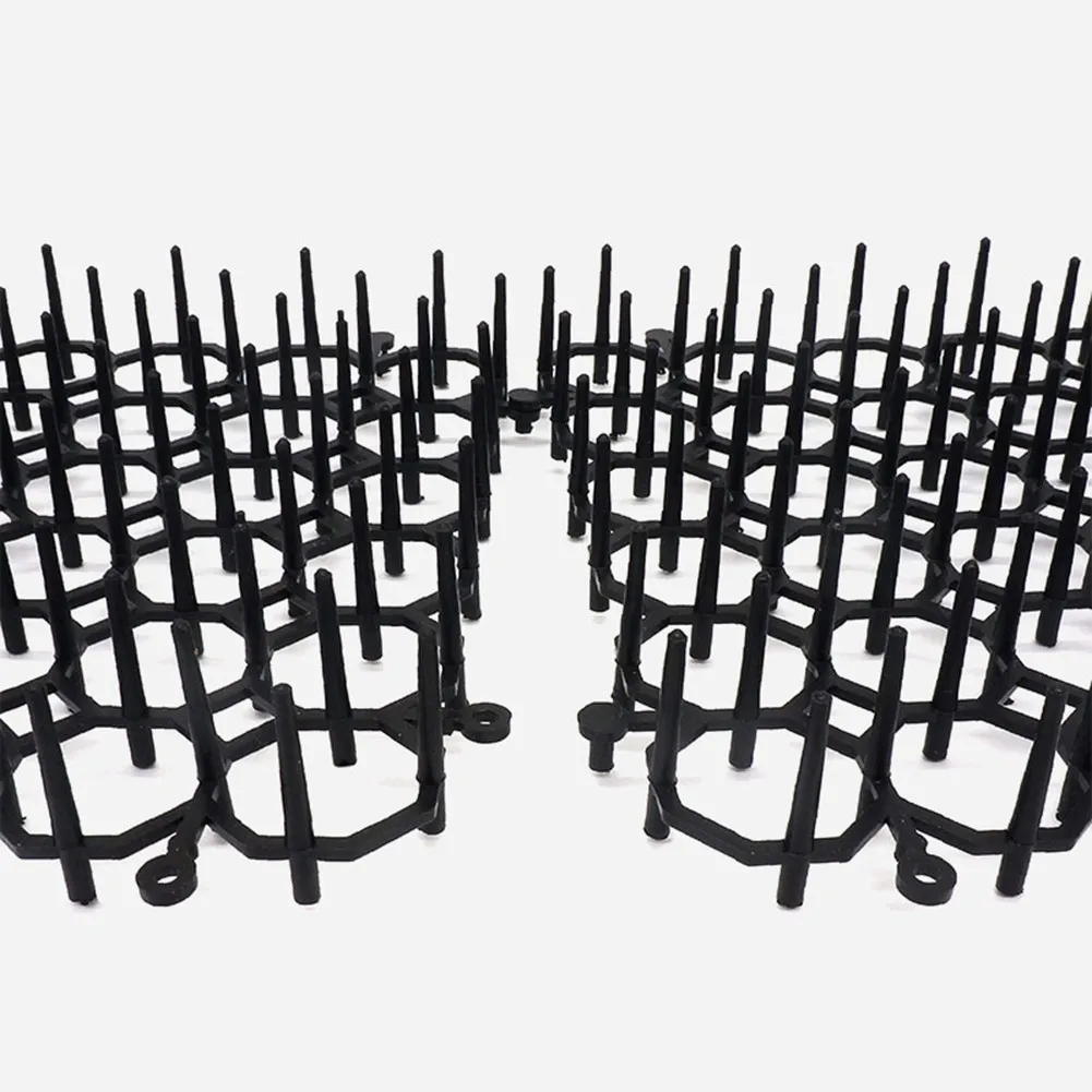 12pcs Garden Anti-cat Pricking Mat Cat Scat Mat Spike Cat Pest Deterrent Garden Repellent Animal Scarer Waste Bins
12pcs Garden Anti-cat Pricking Mat Cat Scat Mat Spike Cat Pest Deterrent Garden Repellent Animal Scarer Waste Bins