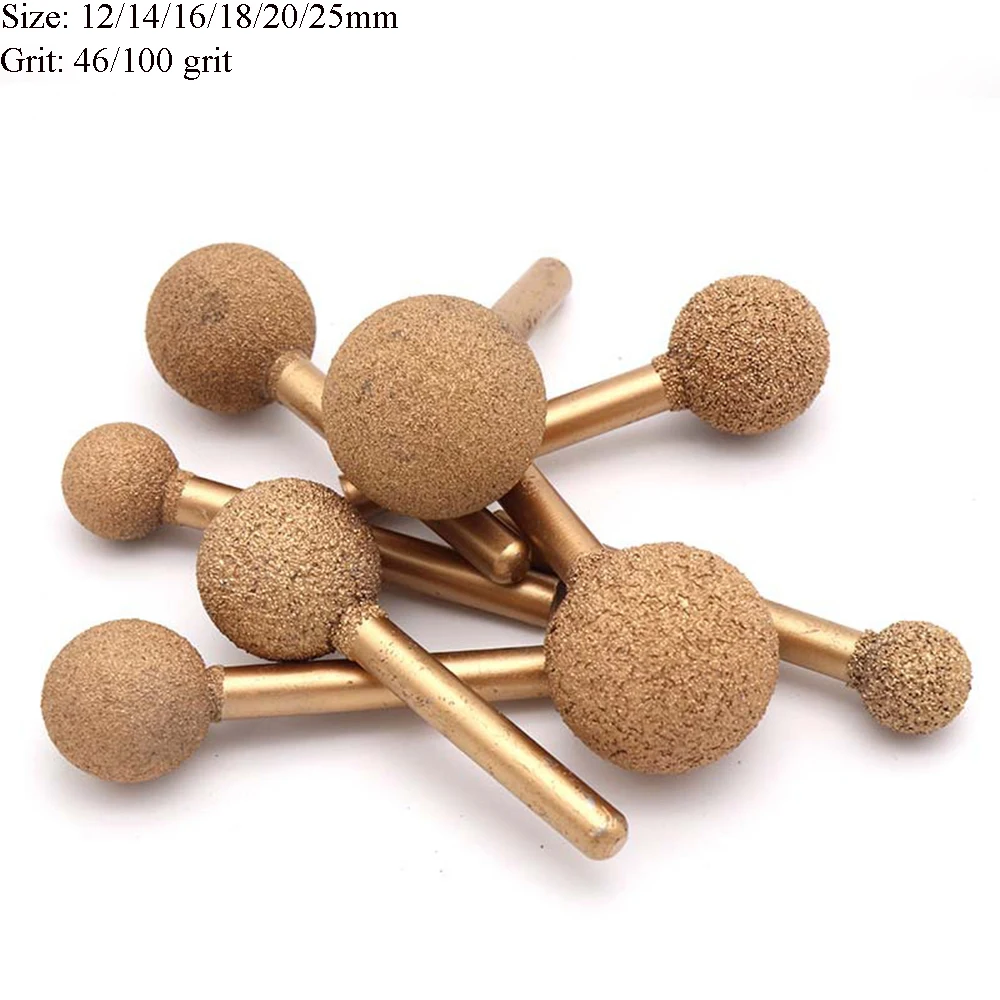 1PCS 12-25mm Ball Diamond Grinding Burr Engraving Bit 1/4'' Shank Coarse/Fine Grinder
1PCS 12-25mm Ball Diamond Grinding Burr Engraving Bit 1/4'' Shank Coarse/Fine Grinder