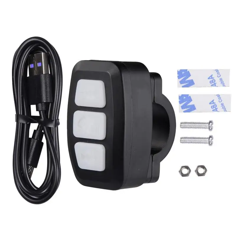 Media Button Remote Control Wireless IPX6 Waterproof Phone Controller For Bike Sound Adapter Switch Remote Control For Car Bike
Media Button Remote Control Wireless IPX6 Waterproof Phone Controller For Bike Sound Adapter Switch Remote Control For Car Bike
