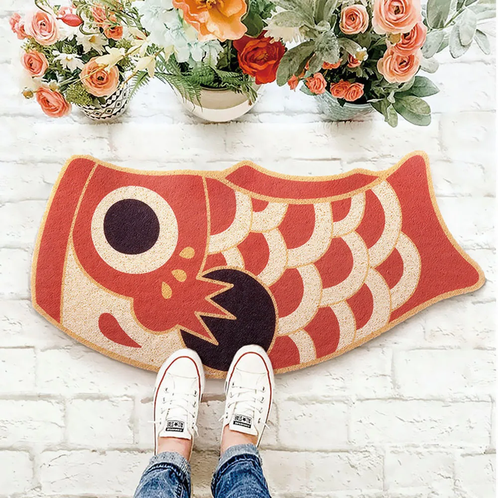 Welcome Doormat Red Carp Entrance Hallway Carpet Rectangle Printed Non-Slip Floor Rugs Front Door Mat Outdoor Mat Rugs Carpet
Welcome Doormat Red Carp Entrance Hallway Carpet Rectangle Printed Non-Slip Floor Rugs Front Door Mat Outdoor Mat Rugs Carpet