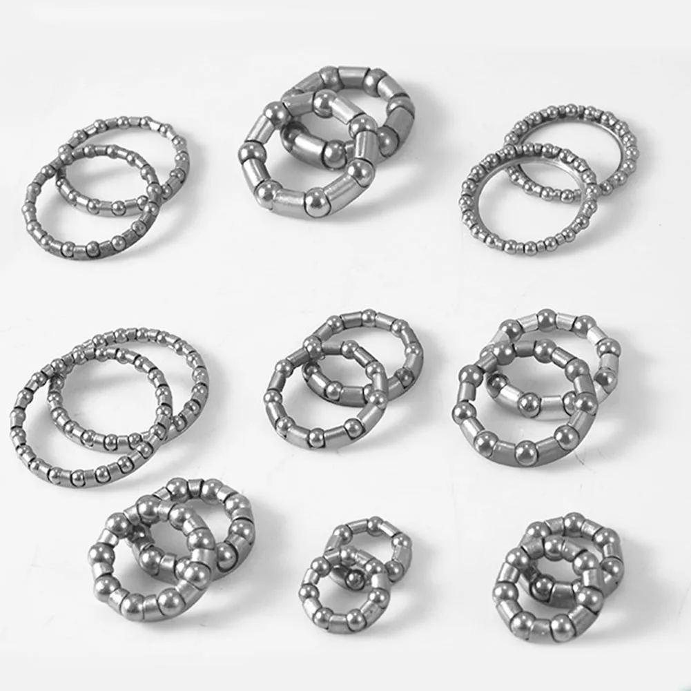 Brand New Headset Bearings Ball Bowl Set Silver Steel Universal 10PCS Front Fork Front Hub MTB Mountain Bicycle
Brand New Headset Bearings Ball Bowl Set Silver Steel Universal 10PCS Front Fork Front Hub MTB Mountain Bicycle