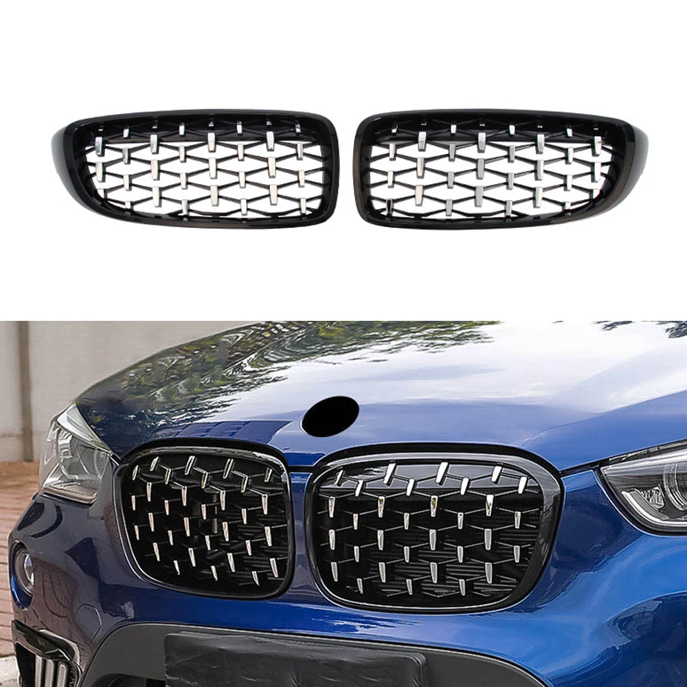 

Car Front Bumper Kidney Grille Racing Grilles Gloss Black For BMW 4 Series F32 F33 F36 2014-2019,F82 F83 M4 F80 M3 2015-2019