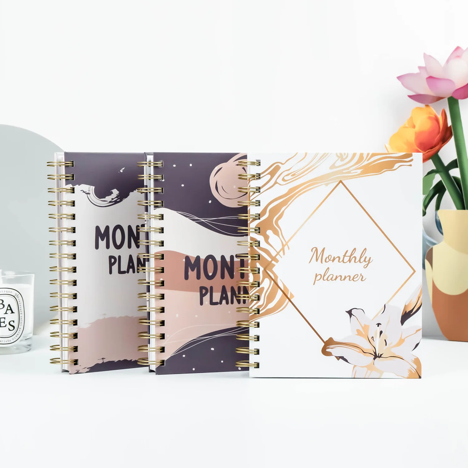 Monthly Diary Notebook A5 Double Coil Schedule Book Journals Planner Organizer School Office Stationery
Monthly Diary Notebook A5 Double Coil Schedule Book Journals Planner Organizer School Office Stationery