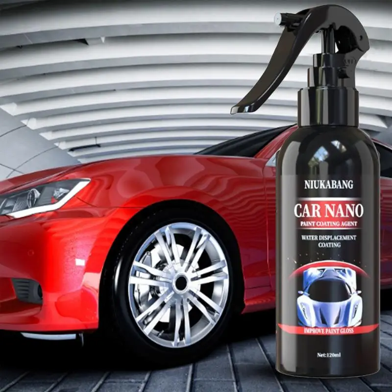 

120ML Car Detailing Nano Coating Spray Quick Coat Products Car Accessories Nano Glass Plastic Restorer Tool for SUV Sedan Truck