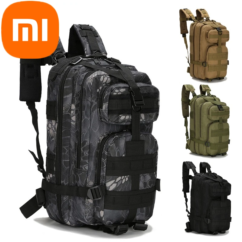 

Xiaomi Backpack 20-30L Men Women Camo Trekking Fishing Hunting Travel Out Tactical Sports Camping Hiking Bag