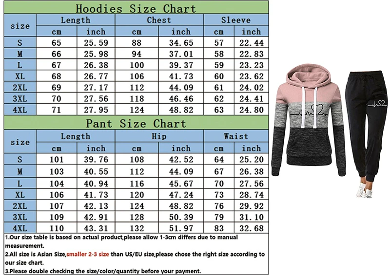Women Tracksuit Hoodies+Pants Outfits Casual Warm Pullovers Sweatpants Female Hooded Sweatshirt Jogging Sportwear Two Pieces Set Women Tracksuit Hoodies+Pants Outfits Casual Warm Pullovers Sweatpants Female Hooded Sweatshirt Jogging Sportwear Two Pieces Set