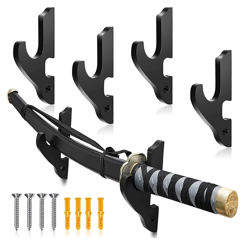 4 Sets Sword Wall Mount Adjustable Sword Holder Wood Martial Arts Stand Samurai Wall Mount Display Supplies
4 Sets Sword Wall Mount Adjustable Sword Holder Wood Martial Arts Stand Samurai Wall Mount Display Supplies