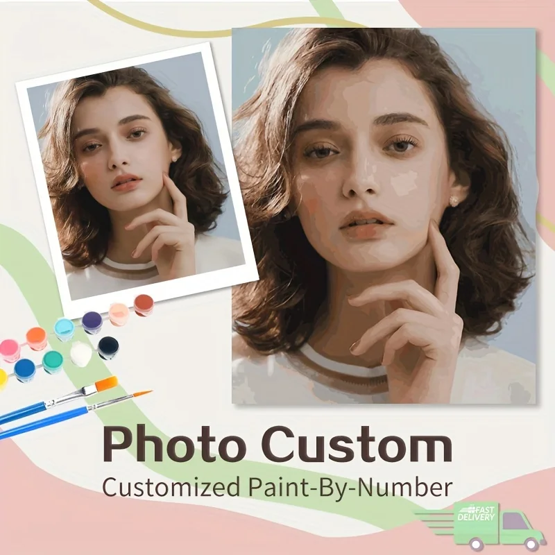 RUOPOTY 24/36 Color Photo Custom Picture DIY Paintings By Numbers Drawing Acrylic Paint by Numbers On Canvas Handpaint Diy Gift
RUOPOTY 24/36 Color Photo Custom Picture DIY Paintings By Numbers Drawing Acrylic Paint by Numbers On Canvas Handpaint Diy Gift