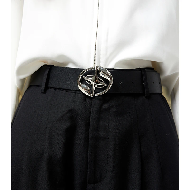 Fashion Metal Star Buckle Women's Leather Belt Casual Style Waist Belt Man Gothic Style Waistband for Jeans Accessories
Fashion Metal Star Buckle Women's Leather Belt Casual Style Waist Belt Man Gothic Style Waistband for Jeans Accessories
