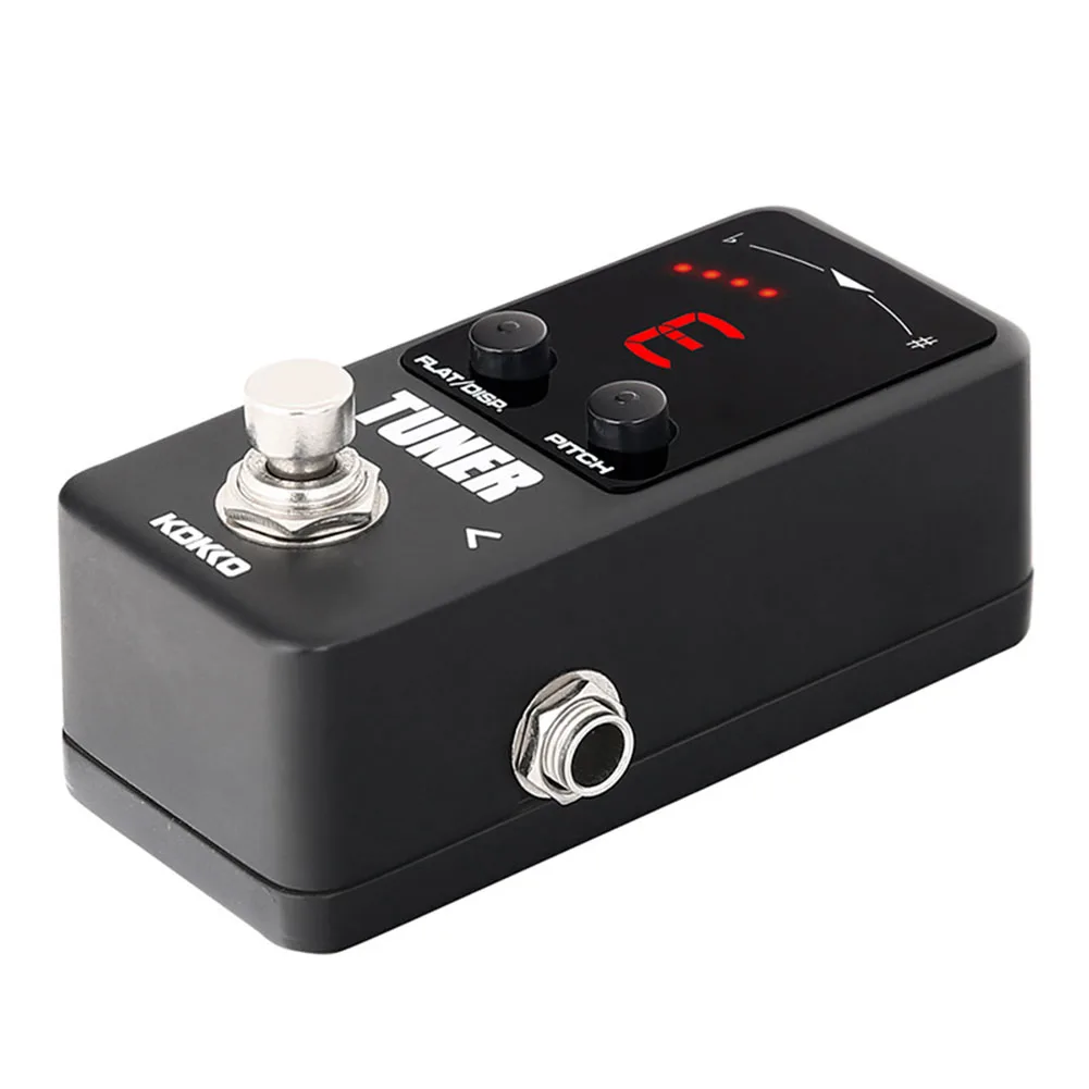 KOKKO Guitar Effect Pedal Tuner Guitar Pedal Processsor Chromatic Tuner LED Display Musical Instruments Electric Guitars Parts
KOKKO Guitar Effect Pedal Tuner Guitar Pedal Processsor Chromatic Tuner LED Display Musical Instruments Electric Guitars Parts