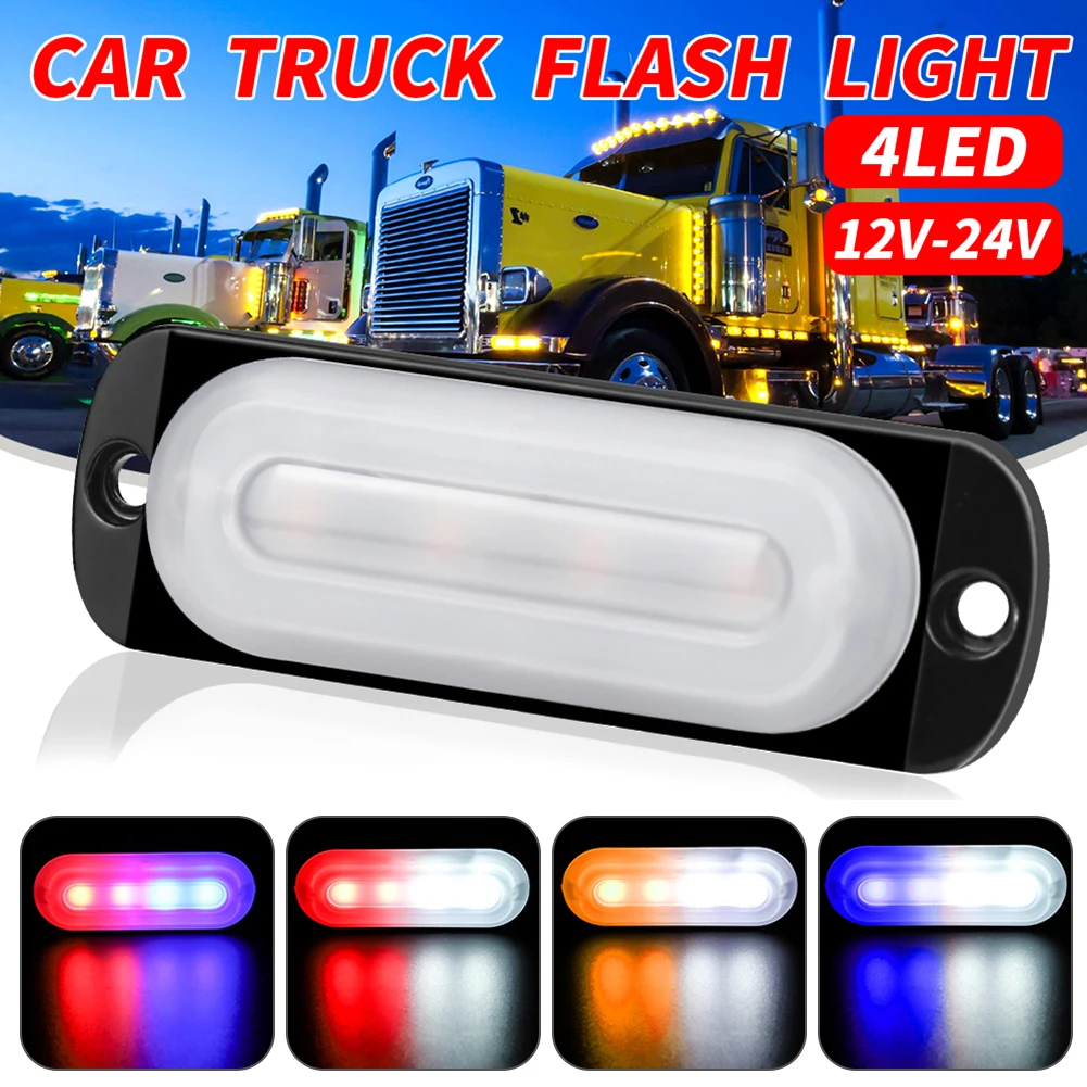 Universal 12V-24V Car LED Emergency Light 6500K Super Brightness Signal Light Car Truck Strobe Flash Light Auto Accessories
Universal 12V-24V Car LED Emergency Light 6500K Super Brightness Signal Light Car Truck Strobe Flash Light Auto Accessories