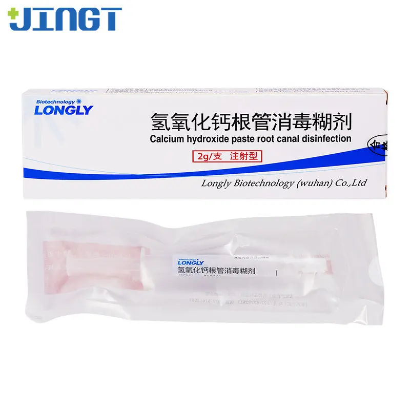 JINGT Dental Calcium Hydroxide Root Canal Disinfection Paste Universal Canal Disinfectant Oral Material Dental Equipment
JINGT Dental Calcium Hydroxide Root Canal Disinfection Paste Universal Canal Disinfectant Oral Material Dental Equipment