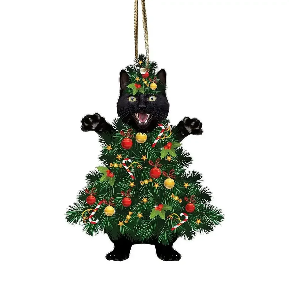 Black Cat Christmas Ornament Creative DIY Personalized Family Pendant for Friend Family Neighbors Gift christmasdecor decoration
Black Cat Christmas Ornament Creative DIY Personalized Family Pendant for Friend Family Neighbors Gift christmasdecor decoration