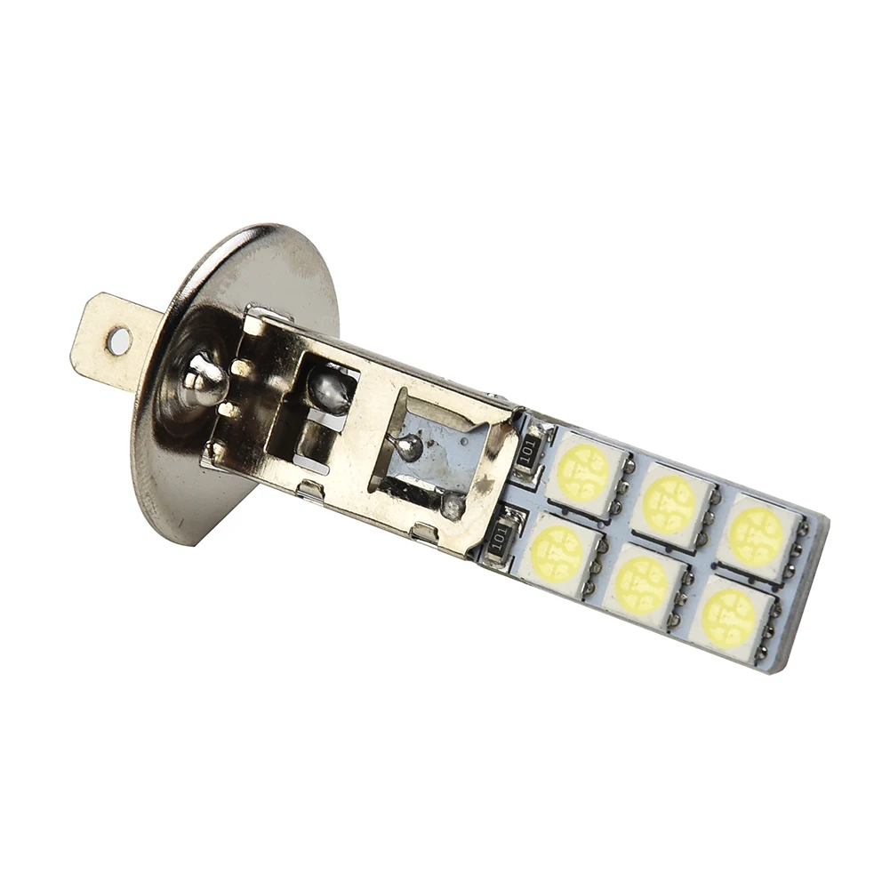 2Pcs Super White Hi/Low Kit Beam 55W LED H1 12SMD-5050 6000K DRL Car Fog Light Headlight Driving Bulb Turn Signals
2Pcs Super White Hi/Low Kit Beam 55W LED H1 12SMD-5050 6000K DRL Car Fog Light Headlight Driving Bulb Turn Signals