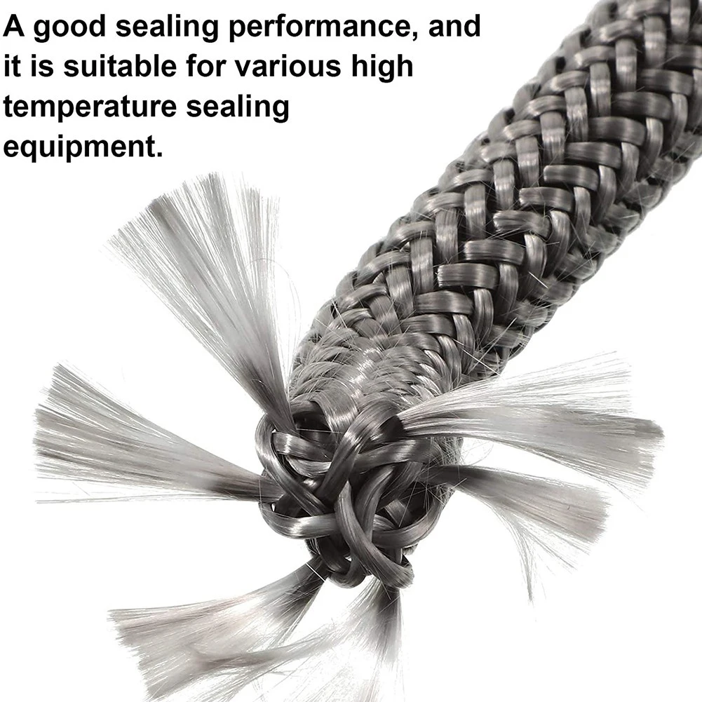 Fiberglass Rope Seal 10mm X 4m Black Durable Elastic Fiberglass Sealing Performance And Wood Burning Stove Doors
Fiberglass Rope Seal 10mm X 4m Black Durable Elastic Fiberglass Sealing Performance And Wood Burning Stove Doors