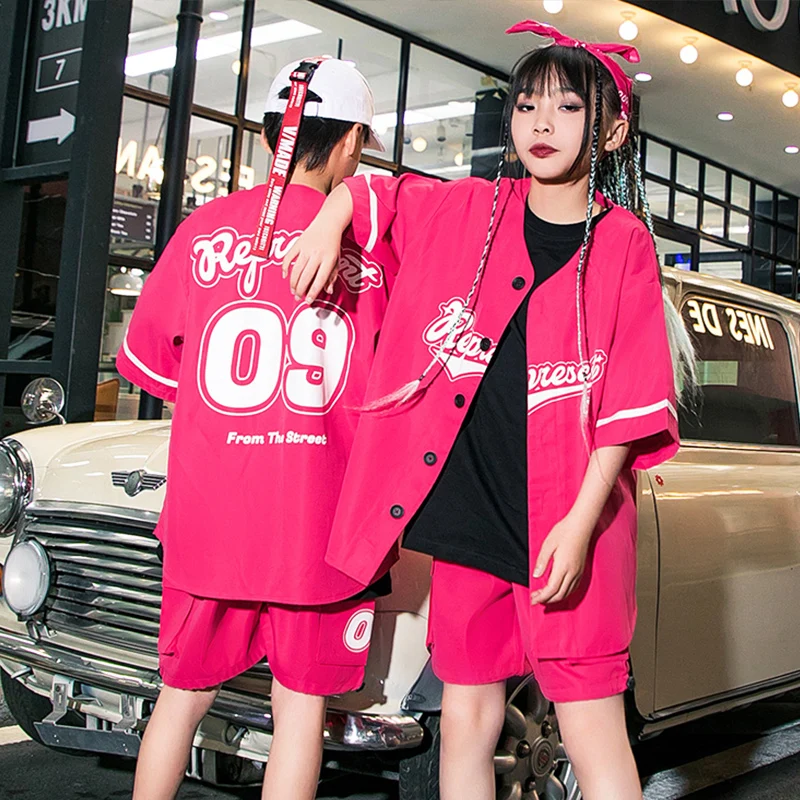 Jazz Dancer Outfit For Children Pink Shirt Shorts Boys Street Dance Clothes Hip Hop Dancewear Streetwear Kpop Clothing DL10351
Jazz Dancer Outfit For Children Pink Shirt Shorts Boys Street Dance Clothes Hip Hop Dancewear Streetwear Kpop Clothing DL10351